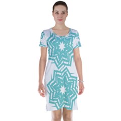 Cloth-design-star Short Sleeve Nightdress