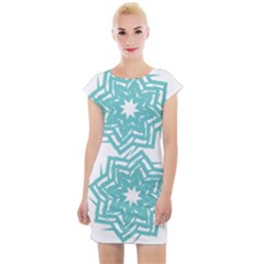 Cloth-design-star Cap Sleeve Bodycon Dress