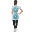 Cloth-design-star Puff Sleeve Tunic Top View2