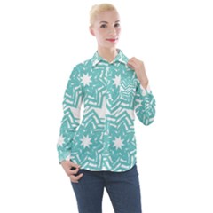 Cloth-design-star Women s Long Sleeve Pocket Shirt