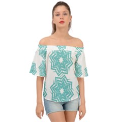 Cloth-design-star Off Shoulder Short Sleeve Top