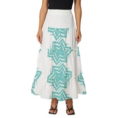 Cloth-design-star Tiered Ruffle Maxi Skirt