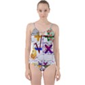 Mathematics Formula Physics School Cut Out Top Tankini Set View1