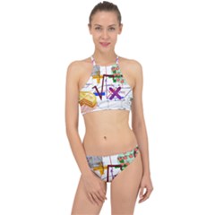 Mathematics Formula Physics School Halter Bikini Set by Grandong