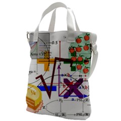 Mathematics Formula Physics School Canvas Messenger Bag by Grandong