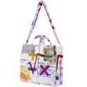 Mathematics Formula Physics School Square Shoulder Tote Bag View1