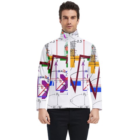 Mathematics Formula Physics School Men s Bomber Jacket by Grandong