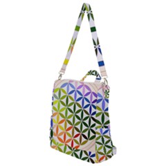 Mandala Rainbow Colorful Crossbody Backpack by Grandong