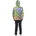 Mandala Rainbow Colorful Men s Front Pocket Pullover Windbreaker View2