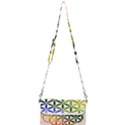 Mandala Rainbow Colorful Mini Crossbody Handbag View1