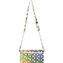 Mandala Rainbow Colorful Mini Crossbody Handbag View2