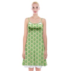 Another-green-design Another-green-design Spaghetti Strap Velvet Dress by Shoiketstore2023