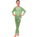 Another-green-design Another-green-design Kids  Satin Long Sleeve Pajamas Set View1