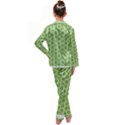 Another-green-design Another-green-design Kids  Satin Long Sleeve Pajamas Set View2