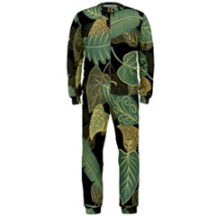 Autumn Fallen Leaves Dried Leaves Onepiece Jumpsuit (men) by Grandong