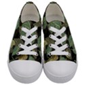 Autumn Fallen Leaves Dried Leaves Kids  Low Top Canvas Sneakers View1