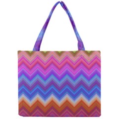 Pattern Chevron Zigzag Background Mini Tote Bag by Grandong