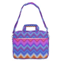 Pattern Chevron Zigzag Background Macbook Pro 16  Shoulder Laptop Bag by Grandong