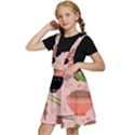 Japanese Street Food Soba Noodle In Bowl Pattern Kids  Apron Dress View2