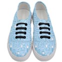 Dentist Blue Seamless Pattern Women s Classic Low Top Sneakers View1