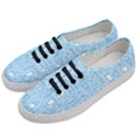 Dentist Blue Seamless Pattern Women s Classic Low Top Sneakers View2