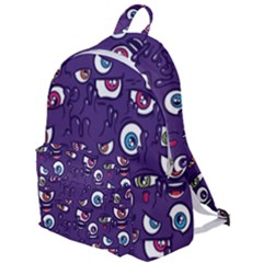 Eye Artwork Decor Eyes Pattern Purple Form Backgrounds Illustration The Plain Backpack by Grandong