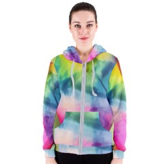 Heart Design Women s Zipper Hoodie by Trending