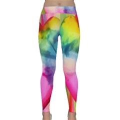 Heart Design Classic Yoga Leggings by Trending