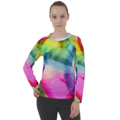 Heart Design Women s Long Sleeve Raglan Tee