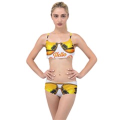 Images (32) Layered Top Bikini Set