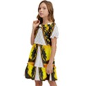 Images (32) Kids  Puff Sleeved Dress View3