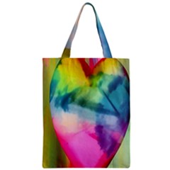 Heart Design Zipper Classic Tote Bag by Trending