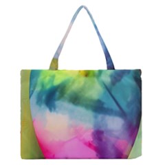 Heart Design Zipper Medium Tote Bag by Trending