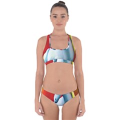 Unicorn Design Cross Back Hipster Bikini Set by Trending