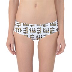 Sketchy Bear Kiddos Classic Bikini Bottoms by dflcprintsclothing