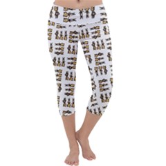 Sketchy Bear Kiddos Capri Yoga Leggings