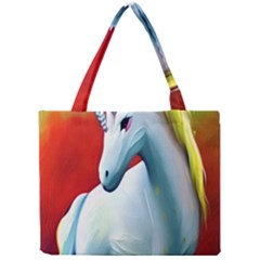 Unicorn Design Mini Tote Bag