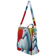 Unicorn Design Crossbody Backpack