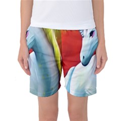 Unicorn Design Women s Basketball Shorts