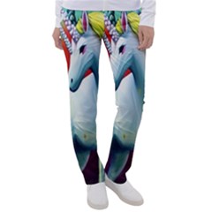 Unicorn Design Women s Casual Pants