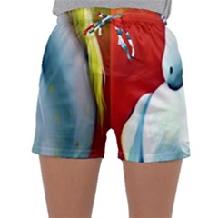 Unicorn Design Sleepwear Shorts