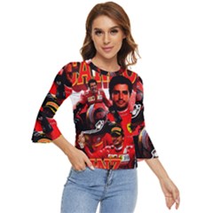 Carlos Sainz Bell Sleeve Top