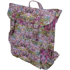 Trama Blend Buckle Up Backpack by kaleidomarblingart