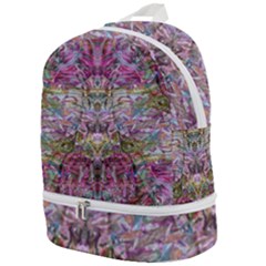 Trama Blend Zip Bottom Backpack by kaleidomarblingart