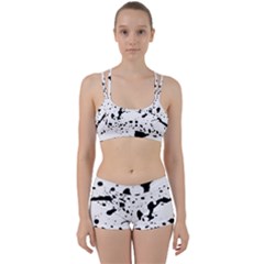 Monochrome Mirage  Perfect Fit Gym Set by dflcprintsclothing