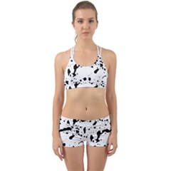 Monochrome Mirage  Back Web Gym Set by dflcprintsclothing