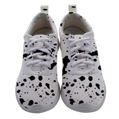 Monochrome Mirage  Women Athletic Shoes by dflcprintsclothing