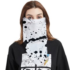 Monochrome Mirage  Face Covering Bandana (triangle) by dflcprintsclothing