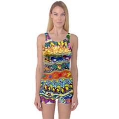 Supersonic Sunblast One Piece Boyleg Swimsuit