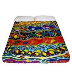 Supersonic Sunblast Fitted Sheet (queen Size)